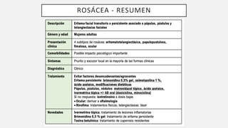ROSÁCEA - RESUMEN
 