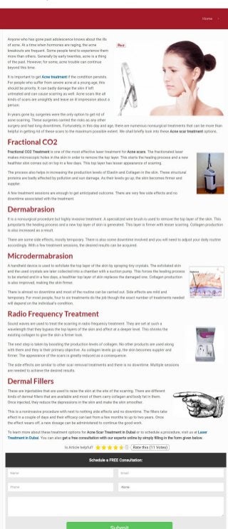 Acne Scar Treatment in Dubai   achieve  - http-__www.dubailasertreatment.com