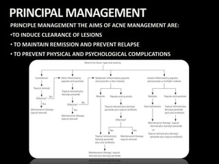 Acne Management Algorithm Acne vulgaris dermatology ppt | PPTX