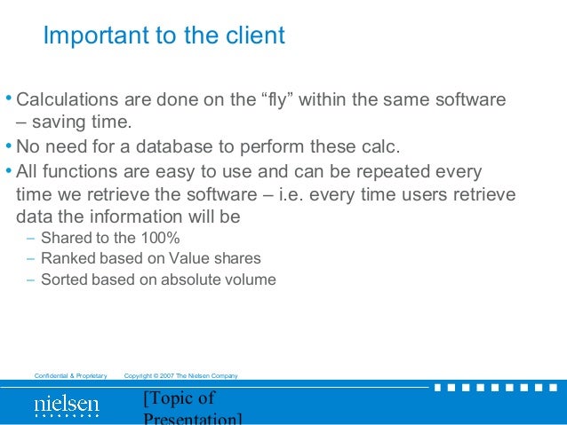 Acnielsen Nitro Software Company