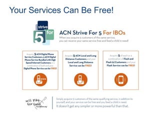 Your Services Can Be Free!
 