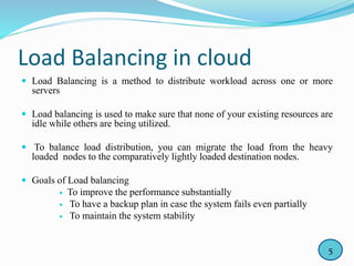 Ant Colony Optimization for Load Balancing in Cloud | PPTX