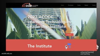 acode.edu.au
 