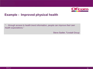 Relevant technology trendsCloud computingSoftware as a servicePersonalised interfacesUbiquitous mobileMulti-modal high presence display systems14