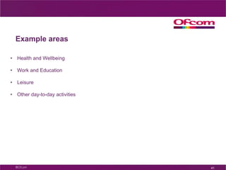 RisksKey risks and challenges identified include:AccessibilityLogistics, e.g. seamless technical integrationImpact, e.g. potential for increased isolation or dependence36