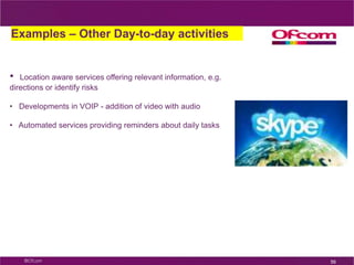 Other day-to-day activities43Health and WellbeingPotential benefits include:   Prolonged independent living