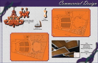 Commercial Design

                                                   Zaneen
La Murrina- Glamour Wall                       Twister in Brown
Scone, A2 and Chandelier
          S18



                          Lightolier- 8”
                       Recessed Can Lighting




                                                                                        Entry
                                                                           Armstrong Metal Works Canopy-
                                                                                 Silver Satin Frame
                                                                                Black Suprafine Grid
                                                                           Cherry Cirrus 2xx2 Tegular Tiles

                                                                                      Throughout
                                                                           Natural Linen Curris Tegular 2x2
                                                                                         Tiles
 