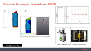 Patentierte Technologie: Hergestellt von ACOEM
US Patent 9,921,136
 