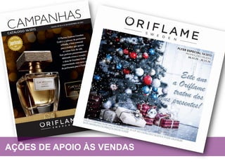 AÇÕES DE APOIO ÀS VENDAS
 