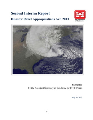 Army Corps of Engineers 2nd Sandy report to Congress