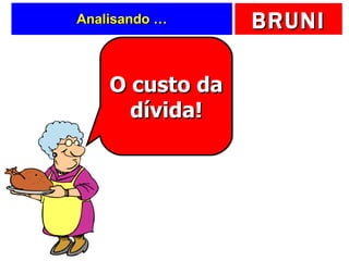 Analisando … O custo da dívida! 