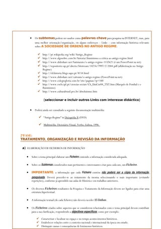 Acção de Formação - Guião de Trabalho