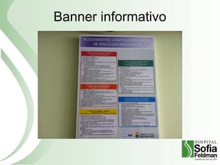 Banner informativo
 