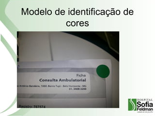 Modelo de identificação de
cores
 