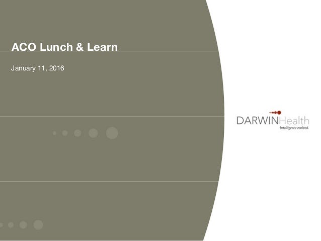 Aco Lunch Learn