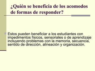 Acomodo razonable | PPT