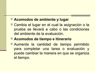 Acomodo razonable | PPT