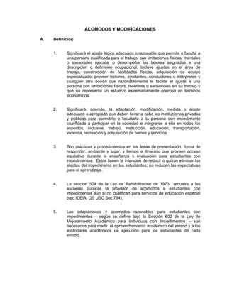 Acomodos educacion especial m at. edu | DOCX