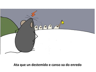 Ata que un destemido e canso xa do enredo
 