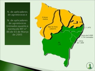 Não foi feito cadastro Cerca de 6.000 1.734 treinados 0,Senar  realiza ?, cerca  de 1.600 90, 126 ?, 1.475 