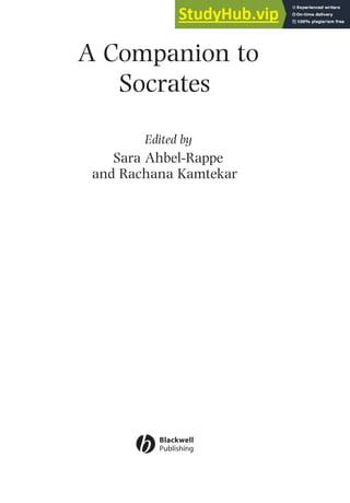 A companion to Socrates.pdf