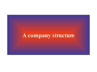 A company structure 
