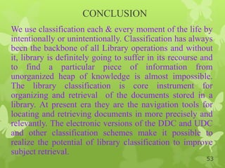 A comparative analysis of library classification systems | PPTX
