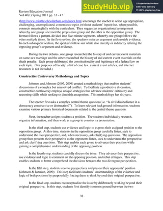 A Comparative Analysis Of Two Methods For Guiding Discussions ...