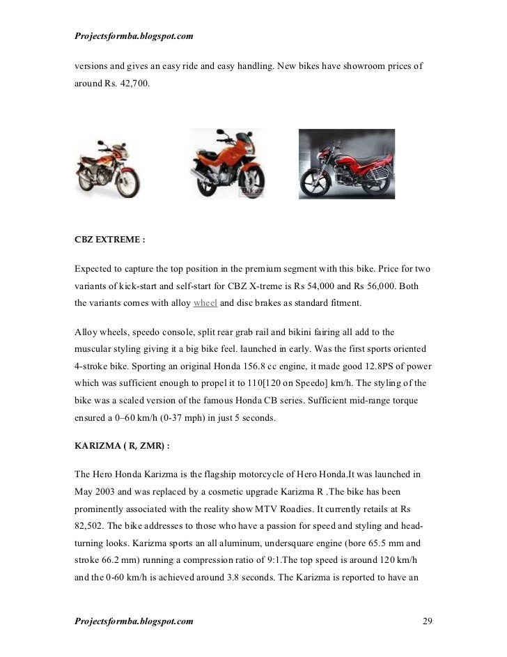 A comparative analysis on bajaj vs hero honda