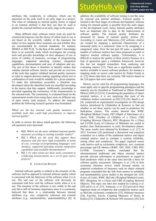 A Comparative Case Study On Tools For Internal Software Quality ...