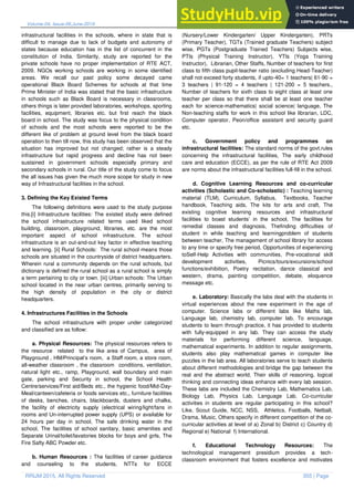A Comparative Study Between Rural And Urban Schools With Special ...