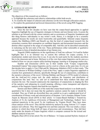 A COMPARATIVE STUDY OF COHESION AND COHERENCE IN MALE AND FEMALE ...