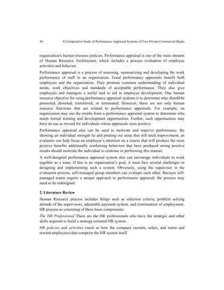 A comparative study of performance | PDF