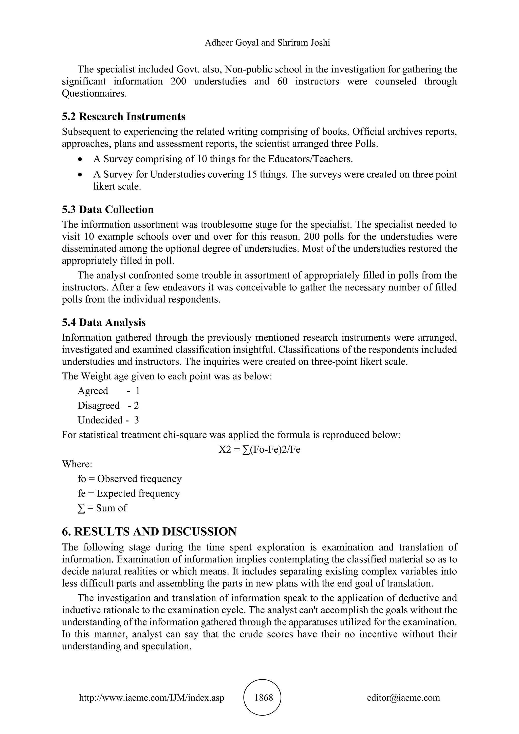 A COMPARATIVE STUDY OF URBAN AND RURAL COLLEGES OF EDUCATION TOWARDS ...