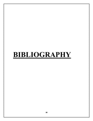 84
BIBLIOGRAPHY
 