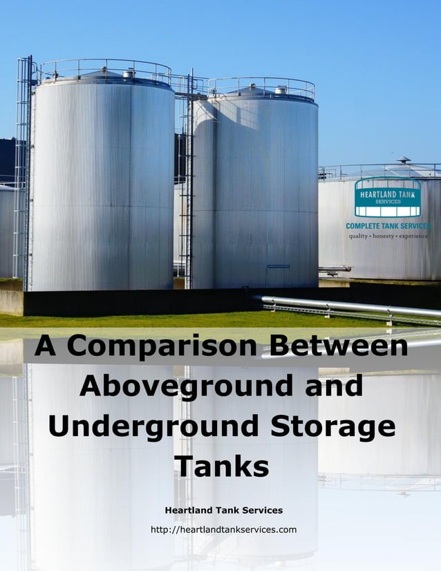 A Comparison Between Aboveground and Underground Storage Tanks PDF