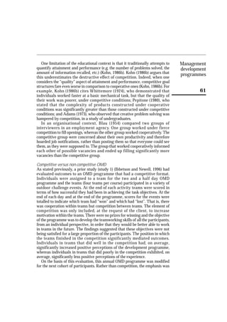 A comparison of a competitive and non competitive outdoor | PDF