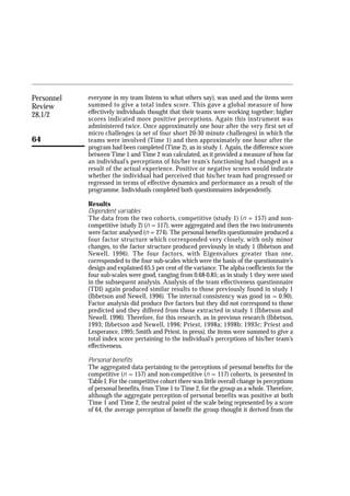 A comparison of a competitive and non competitive outdoor | PDF
