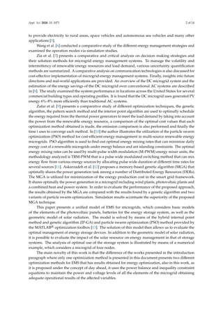 A Comparison of Energy Management System | PDF
