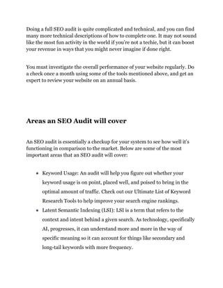 A Complete Guide - How To Do Seo Audit.pdf