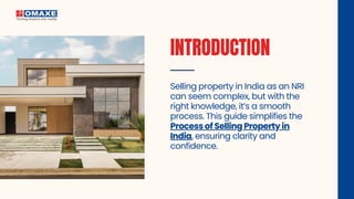 A Complete Guide Process of Selling Property in India for NRIs.pdf