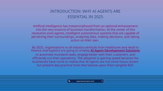 A Complete Guide to AI Agent Development in 2025.pptx