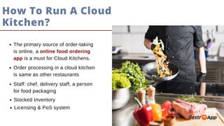 A Complete Guide to Cloud Kitchen Business Startup - RestroApp | PDF