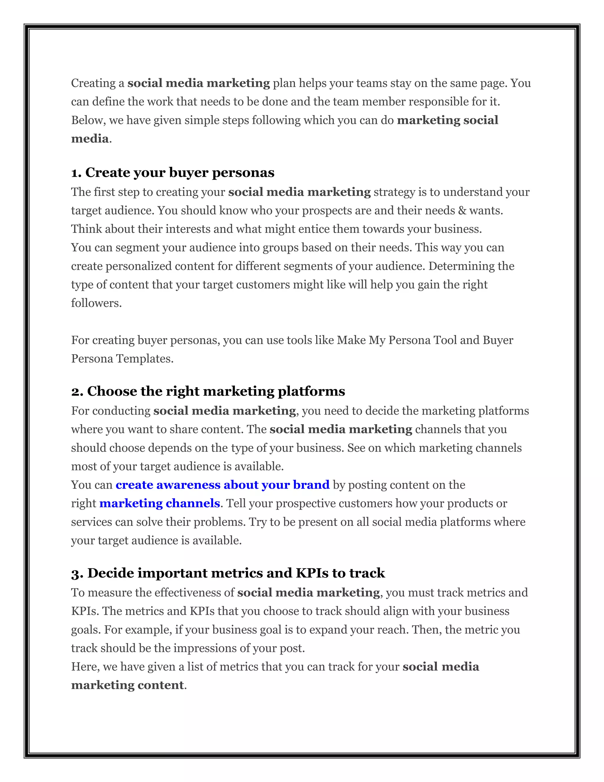 A complete guide to creating a successful social media marketing plan.pdf