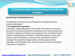 A complete guide to credentialing for healthcare providers.pdf