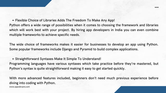 A Complete Guide To Develop An App Using Python | PDF