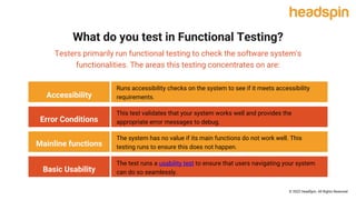 A Complete Guide to Functional Testing | PPTX