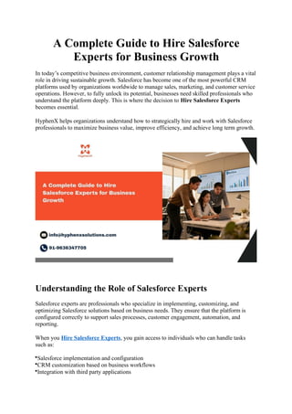 A Complete Guide to Hire Salesforce Experts for Business Growth.ppt