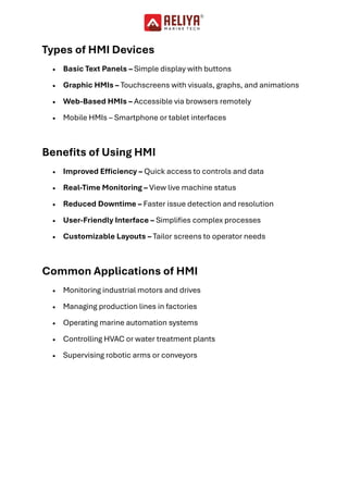 A Complete Guide to HMI (Human Machine Interface) in Industrial ...