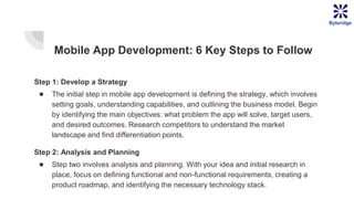 A Complete Guide to Mobile App Development.pptx | Computer Software and ...
